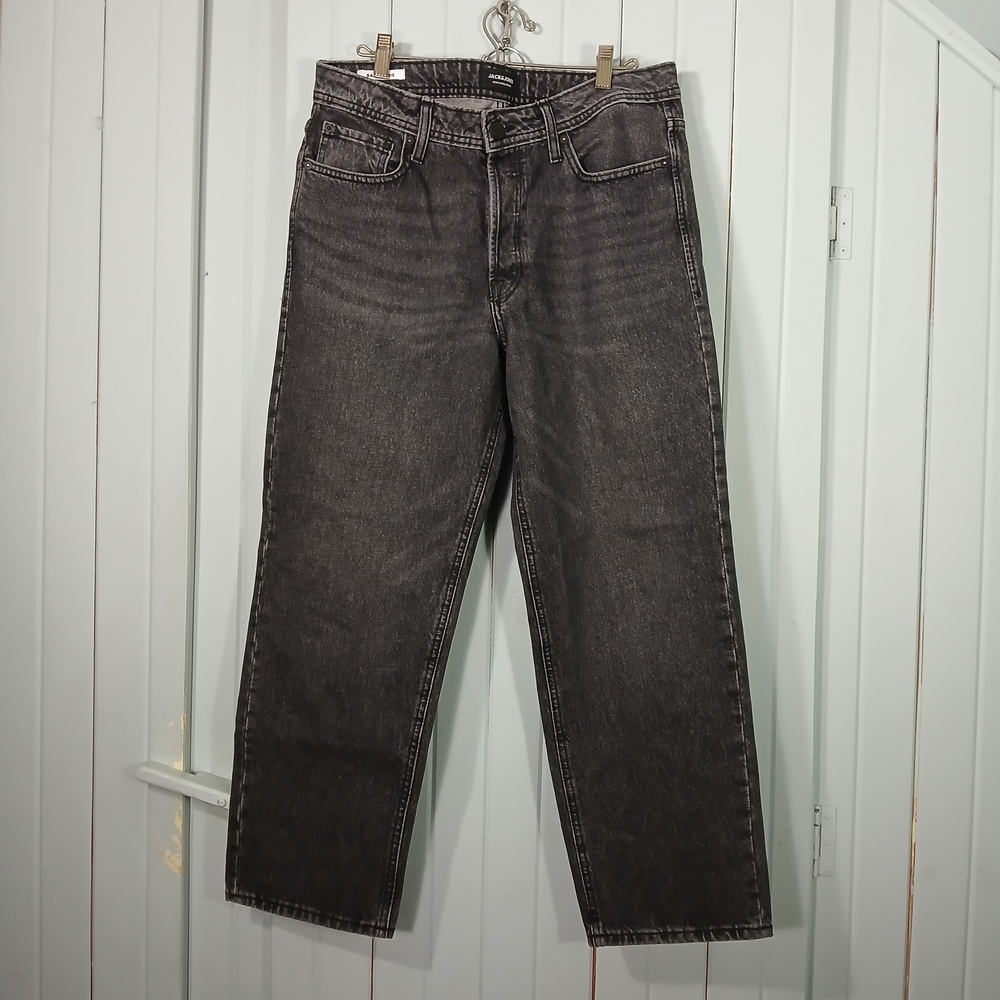Jack & Jones Baggie/Eddy Black Men's Jeans